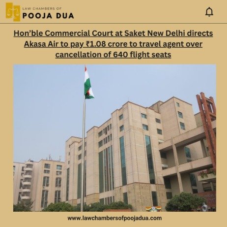 Loss of Profits Recoverable Under Section 73: Saket Commercial Court Awards ₹1.08 Crore in Airline Booking Dispute